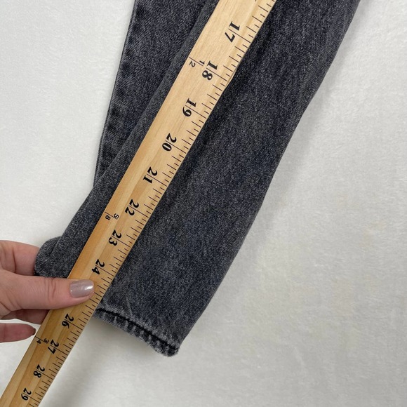 BDG Urban Outfitters Gray Wash Distressed Slim Straight Button Fly Jeans, SZ 30 - Picture 12 of 13